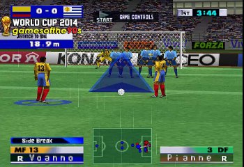 WORLD CUP 2014 Ottavi di finale: Colombia-Uruguay 28/06/2014