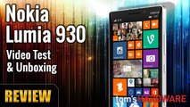 Nokia Lumia 930 - Video Test & Unboxing