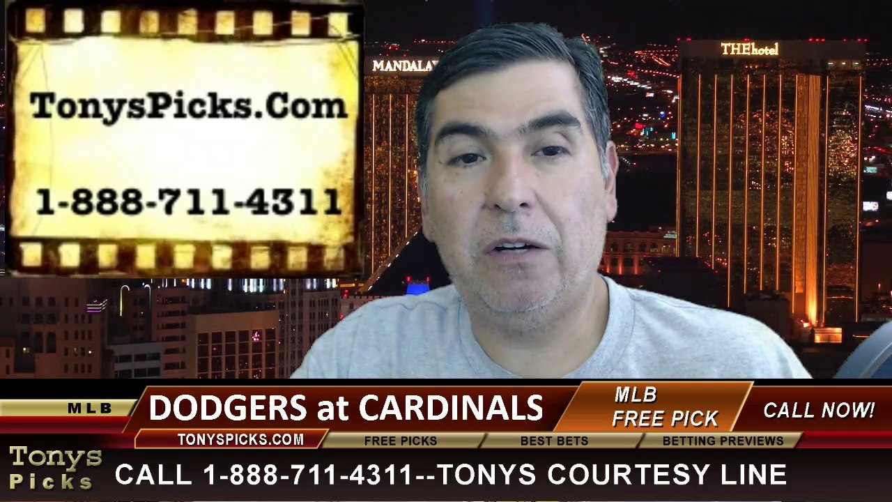 St Louis Cardinals vs. LA Dodgers Pick Prediction MLB Odds Preview 7-18-2014