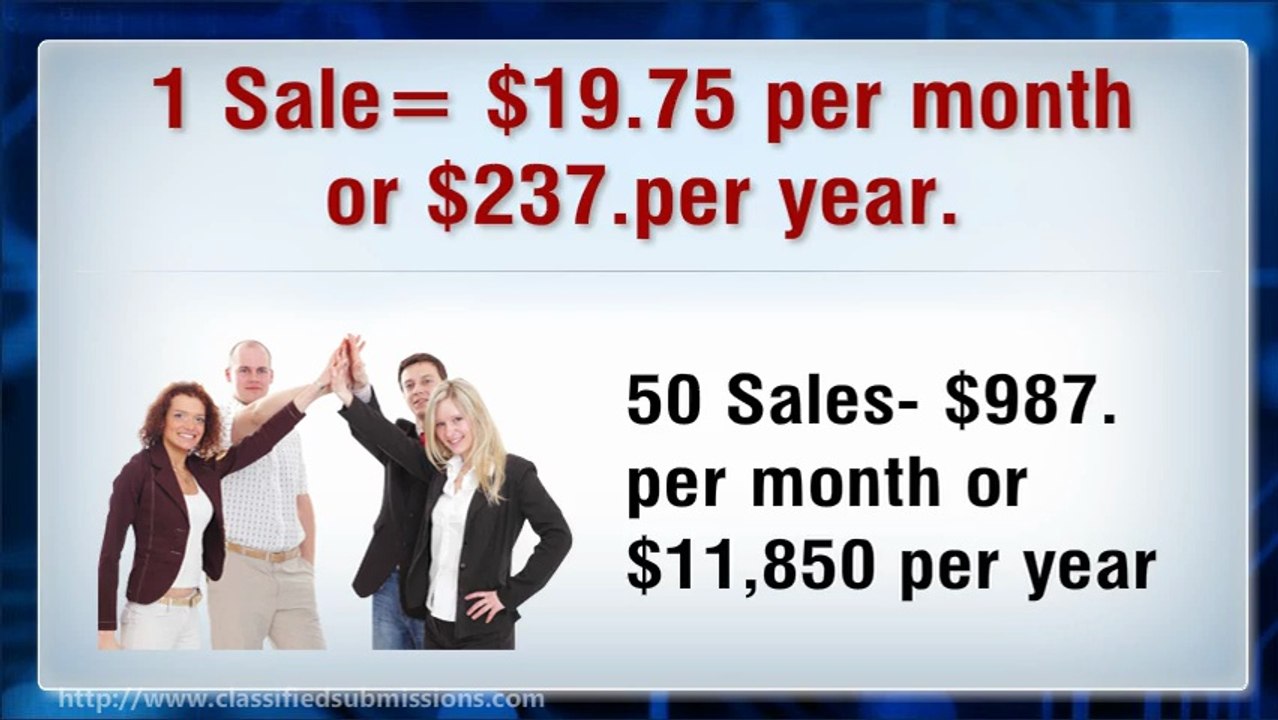 Free to join affiliate program for classified ad posting service.