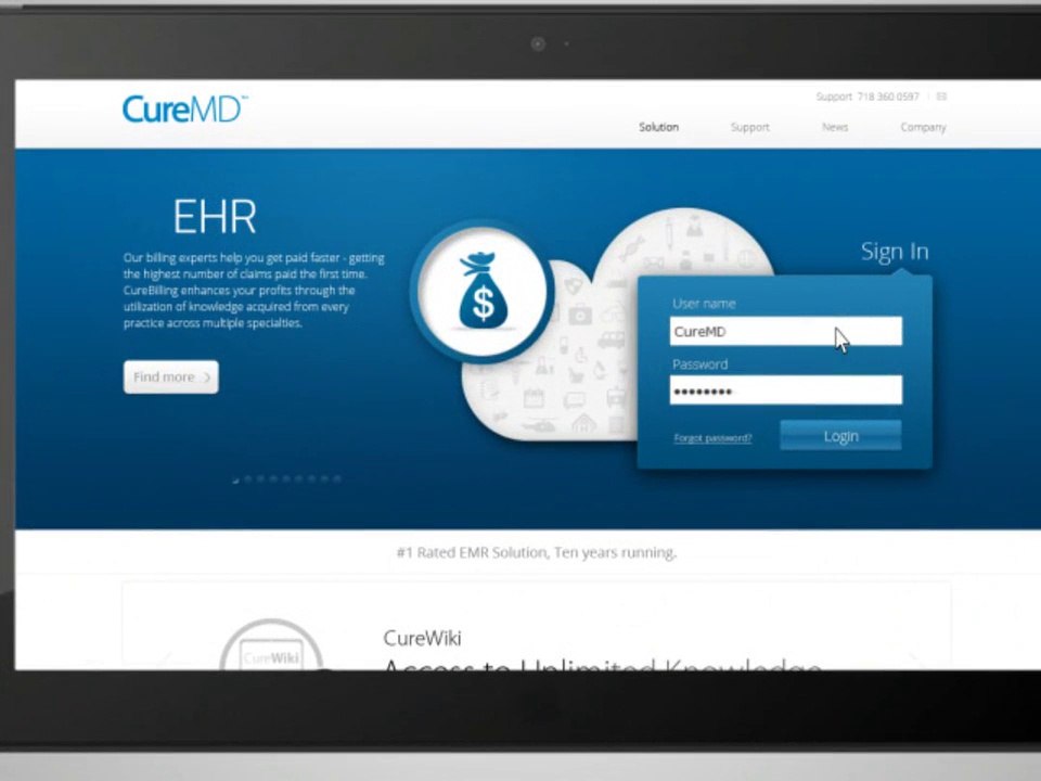 Implementation and Working of CureMD Electronic Health Record (EHR)