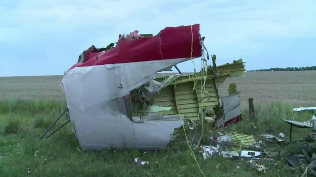 Malaysia Airlines flight 'shot down': Ukraine security