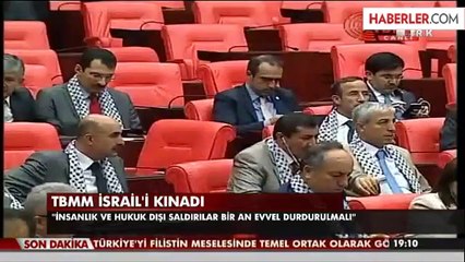 TBMM'de İsrail'in Saldırılarına İlişkin Ortak Kınama Metni Okundu