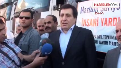 Şanlıurfa'dan Suriye'ye 5 Tır Yardım