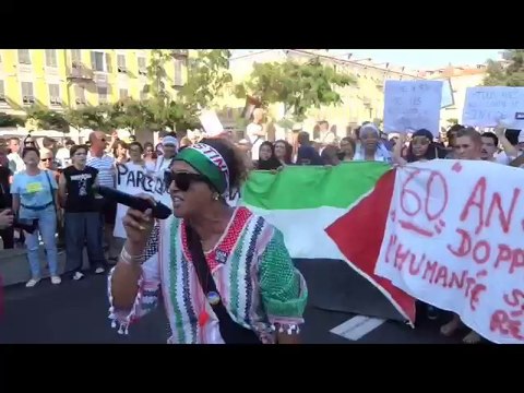 A Nice, près de 300 manifestants solidaires de Gaza