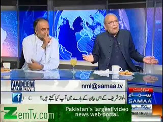 INTENSE FIGHT BETWEEN QAMAR ZAMAN KAIRA AND MUSHAHID ULLAH KHAN IN A LIVE SHOW - ahsan.letsgeekaround.com