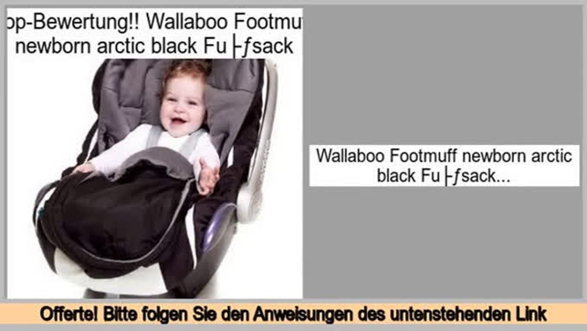 wallaboo car seat footmuff