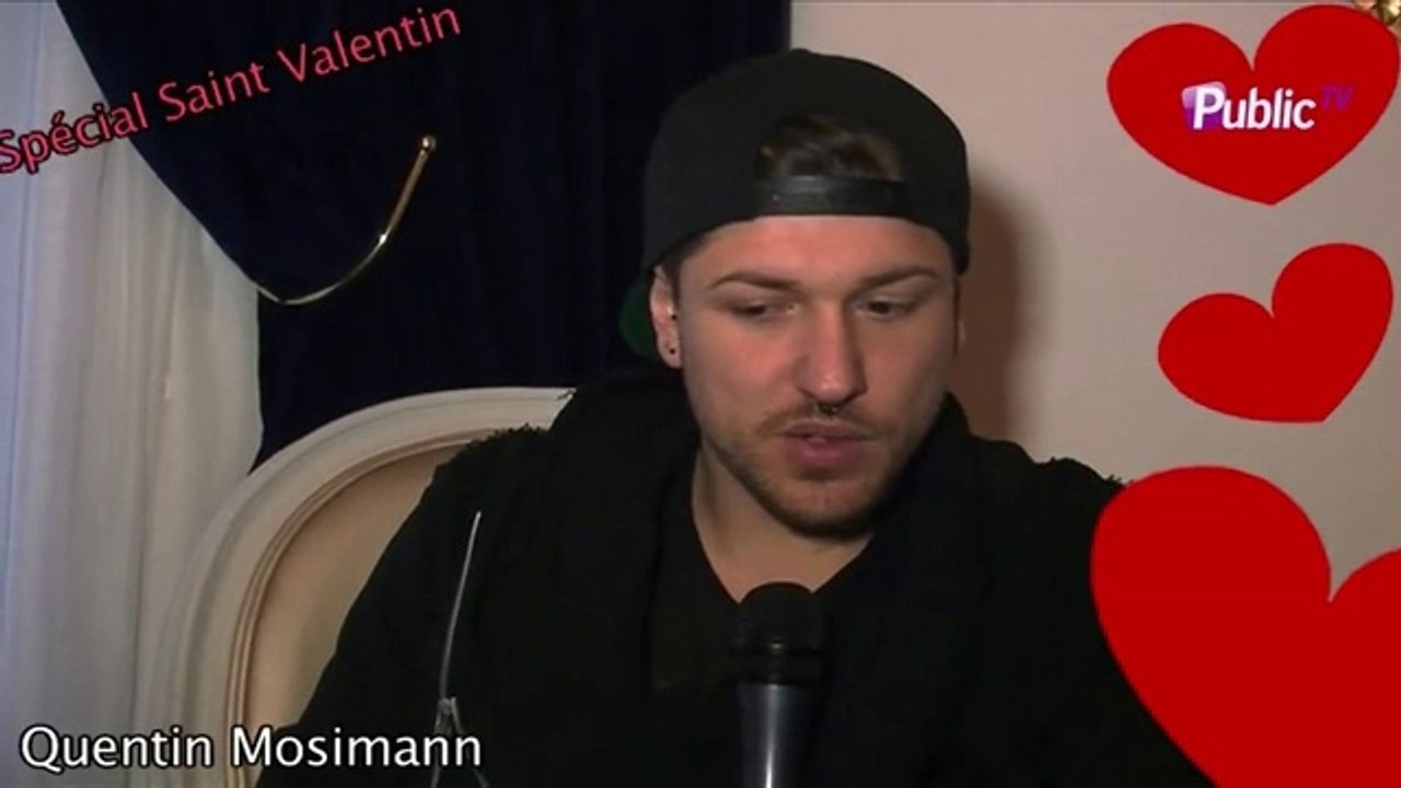 Exclu vidéo : Quentin Mosimann : "Ca fait quelques années que je suis célibataire le jour de la Saint Valentin..."