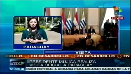 Uruguay firma tres memorándums de entendimiento con Paraguay