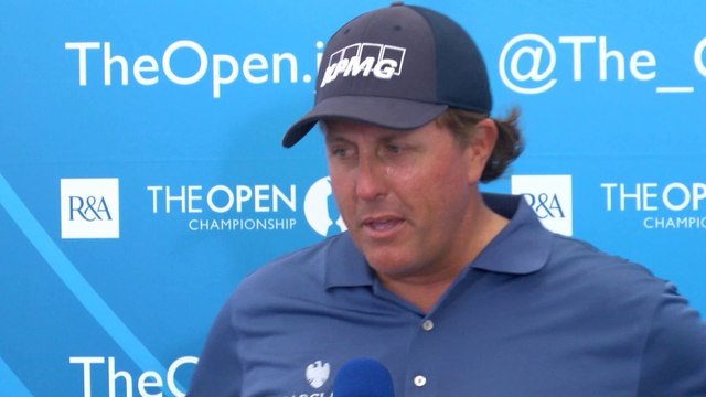 British Open - Mickelson se dit sans pression