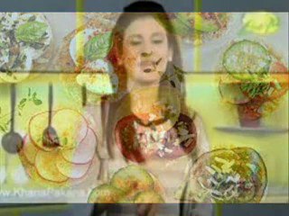 Healthy Bites -Blonde Brownies & Bhony Hoye Aloo Recipe  Full - Zaiqa Tv - 17 July 2014