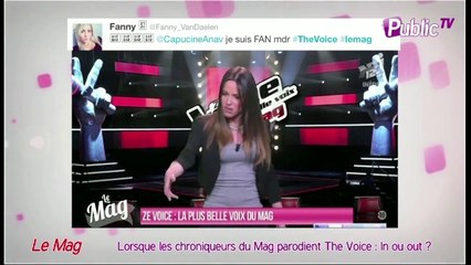 Public Zap : lorsque les chroniqueurs du Mag parodient The Voice : In ou out ?