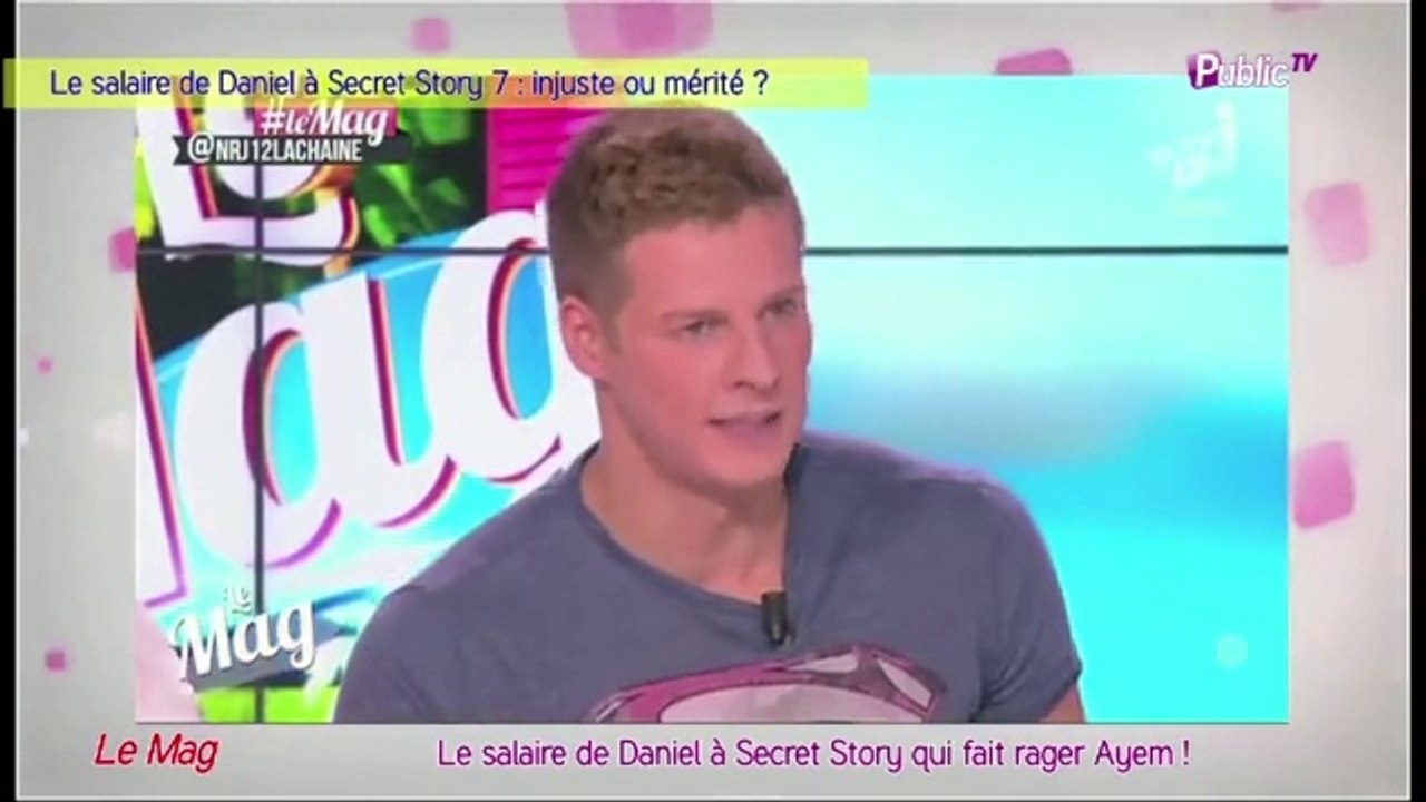 Public Zap : Daniel dans Secret Story 7 payé  3000 euros la semaine : Injuste ou mérité ?