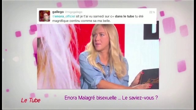 Public Zap : Enora Malagré : Je suis bisexuelle . Le saviez-vous ?