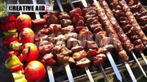 طريقة شهية وسهلة لعمل المشاوي الشامية - كباب وقطع اللحم