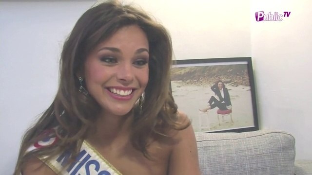 Exclu Vidéo : Marine Lorphelin Miss France 2013 : Être dans les finalistes de l'élection Miss Monde, ça serait super !