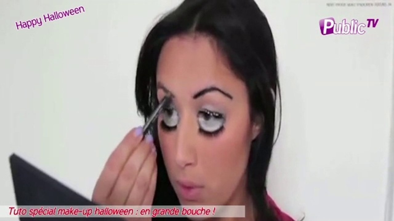 Exclu vidéo : Tuto Halloween : maquillez-vous e...