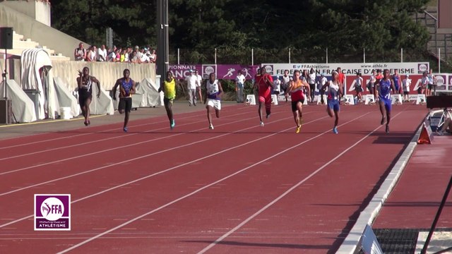 Finale 100 m Cadets