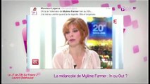 Public Zap : La mélancolie de Mylène Farmer au JT de Laurent Delahousse : In ou Out ?