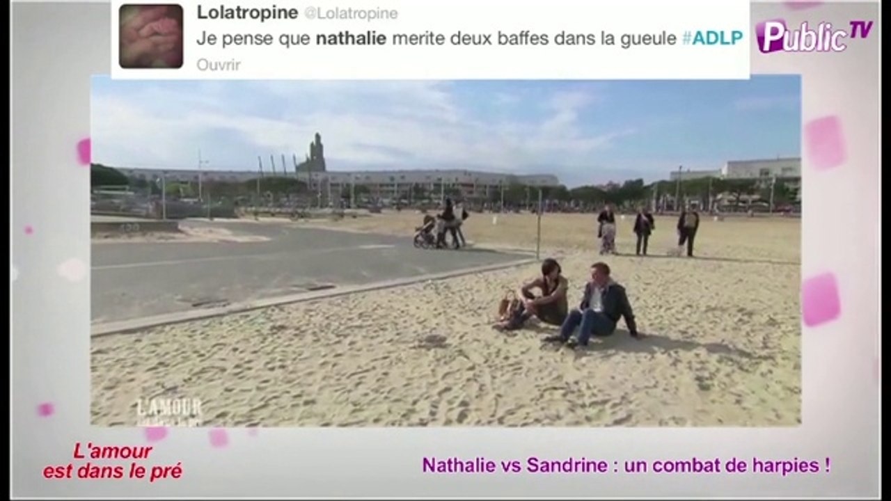 Public Zap : Nathalie vs Sandrine (L'amour est dans le pré) : un combat de harpies !