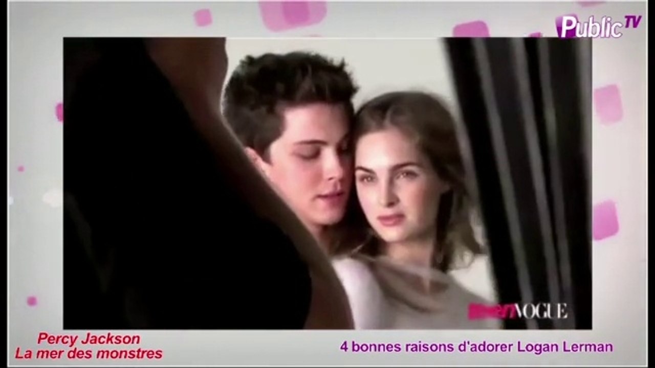 Public Zap : 4 bonnes raisons d'adorer Logan Lerman (Percy Jackson) !