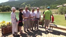 Hautes-Alpes: Inauguration d'une baignade biologique à la Salle-les-Alpes