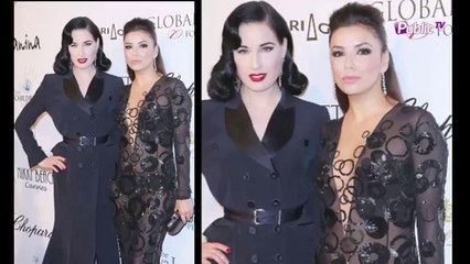 Spécial Cannes : Eva Longoria VS Dita Von Teese qui selon vous a abusé du maquillage pour rester la plus jeune ?