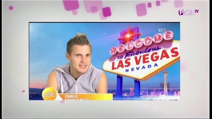 Exclu vidéo : Charles des Ch'tis : "Je redoute la réaction de ma copine lorsqu'elle va me voir flirter avec d'autres filles à Las Vegas !"