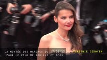 Exclu video : Cannes 2012 : une montée des marches très classe pour Virginie Ledoyen !