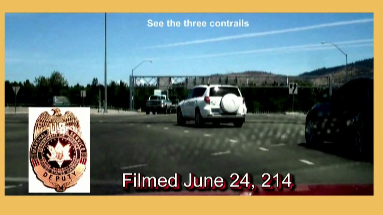 CONTRAILS CHEMTRAILS OVER MEDFORD ROGUE VALLEY EXPLAINED ELEVATES GLOBAL WARMING