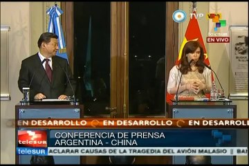 Ya no es posible el mundo donde un país domine a otro: pdta. Fernández