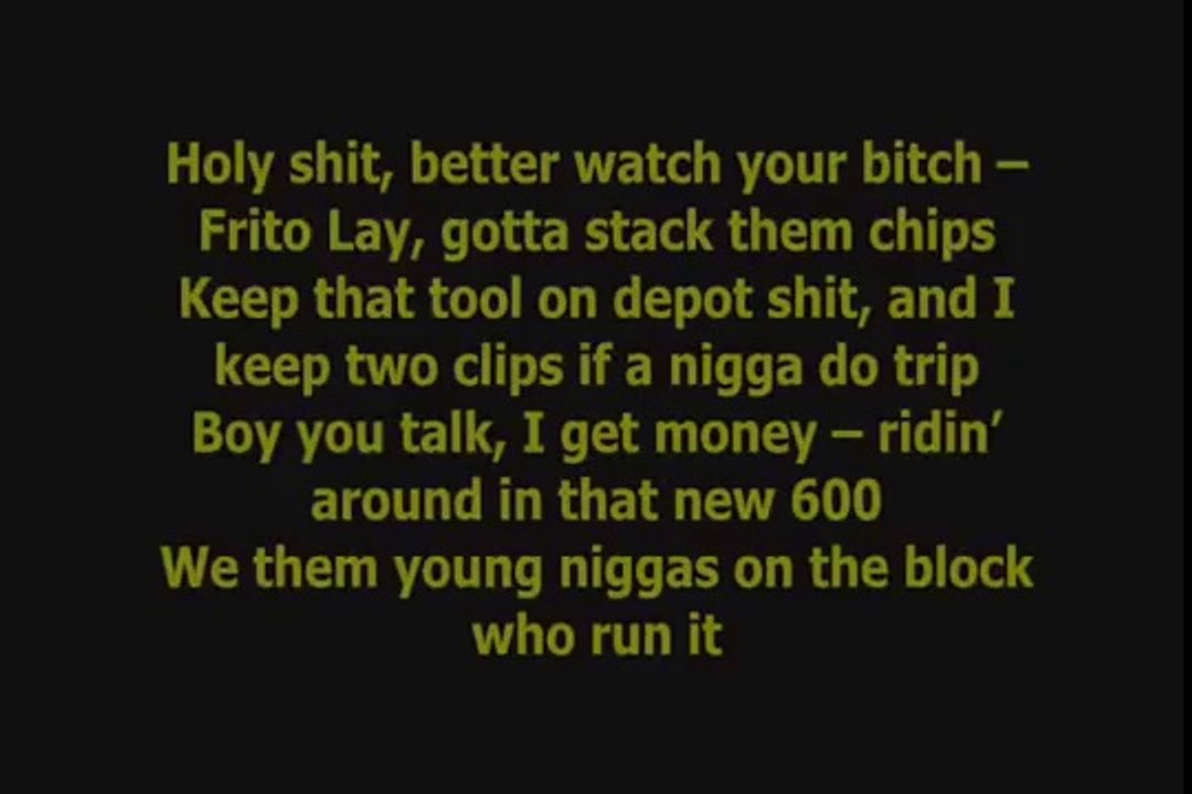 Ace Hood feat. Meek Mill - Goin Down (Lyrics / Paroles)