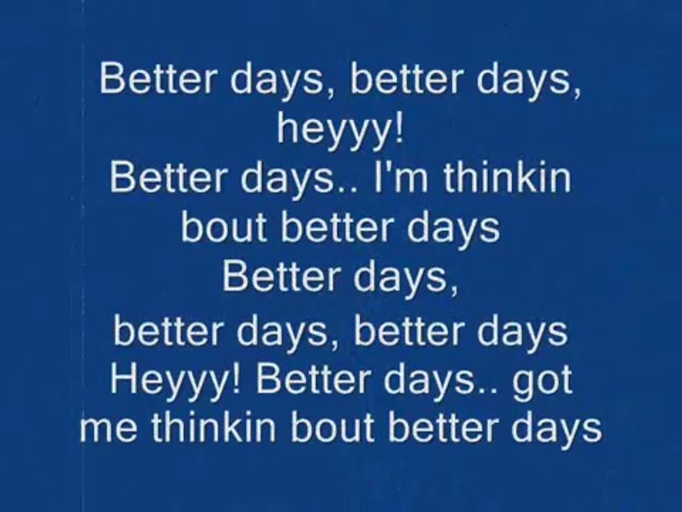 2PAC - BETTER DAYZ (Lyrics / Paroles)
