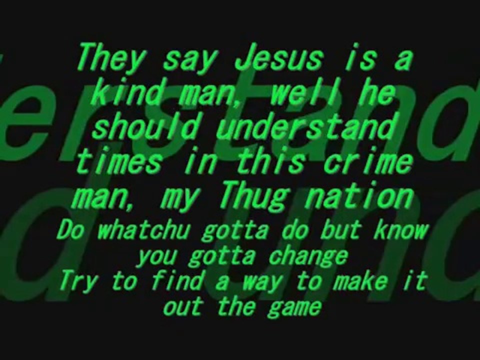 2pac - blasphemy (Lyrics / Paroles)