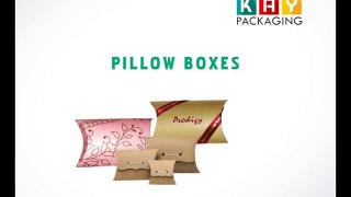 kay packaging Pillow Boxes