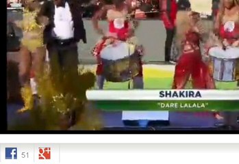 ceremonia de clausura del mundial con shakira