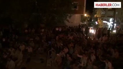 İsrail'in Gazze saldırılarının protesto edilmesi -