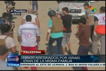 Muerte de niños palestinos por marina israelí indigna al mundo