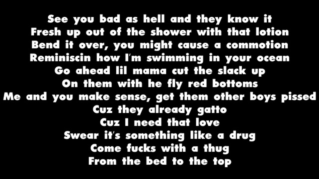 Ace Hood Ft. Trey Songz - I Need Your Love (Lyrics / Paroles)