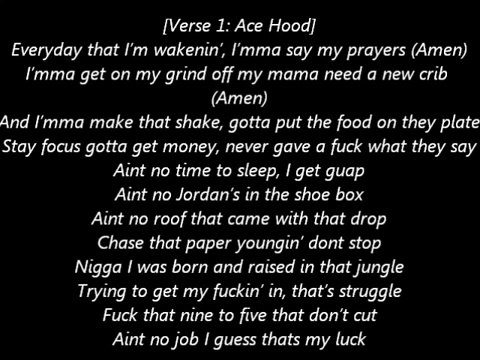 Ace Hood - We Outchea ft. Lil Wayne (Lyrics / Paroles)
