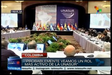 Trabajaré para que Unasur acompañe proceso de paz de Colombia: Samper