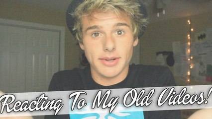 REACTING TO OLD VIDEOS!
