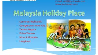 Malaysia Holiday & Air Travel Deal Packages | Joy Travels
