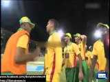 West Indies spinner Sunil Narine bowls T20's first maiden Super Over
