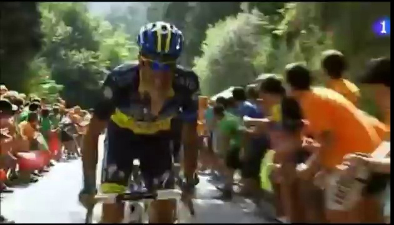 Multiples attaques de Contador - Vuelta 2012!