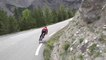 Descente en vélo du Col d'Izoard filmé à la GoPro - Etape 14 du Tour de France 2014