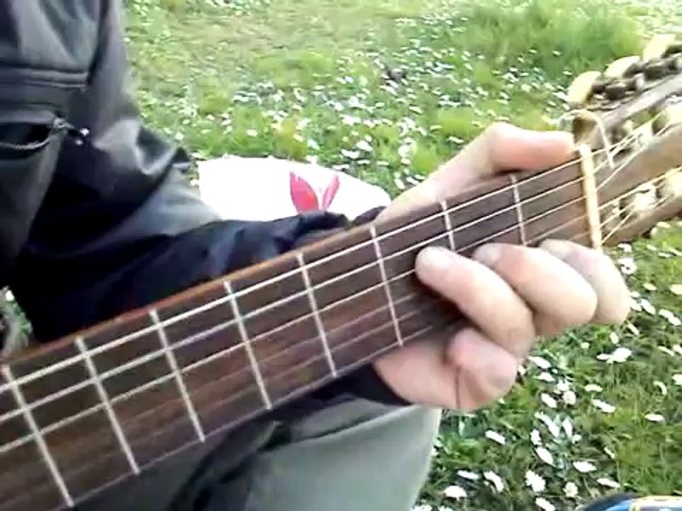 CDS - La sigla finale di Dexter alla chitarra 1 parte accordi