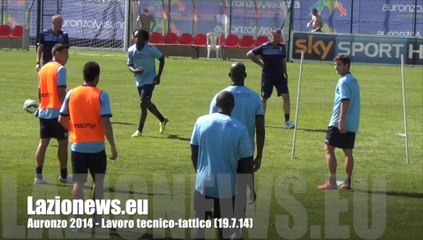 AURONZO 2014 - Lazio, lavoro tecnico-tattico (19.7.14)