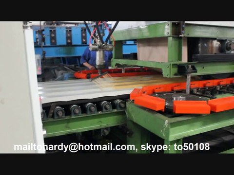 PU sandwich panel production line foaming