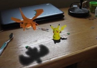 3D Pikachu Accused of Stealing Money